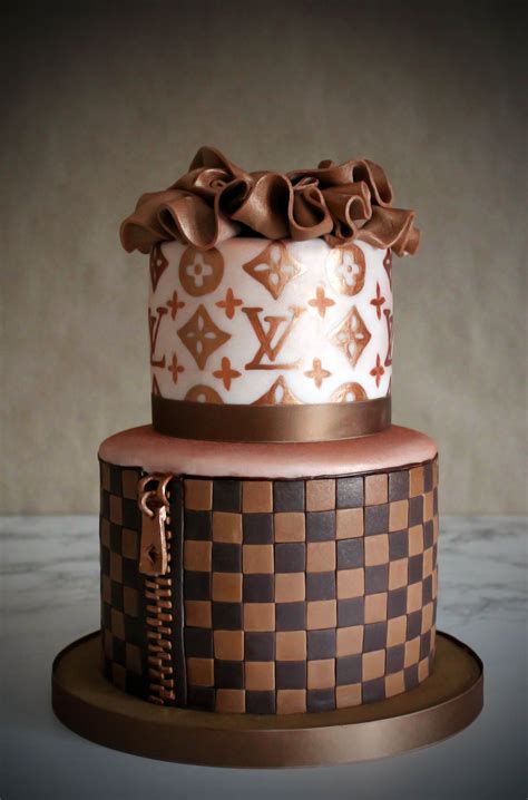 louis vuitton bag cake ideas